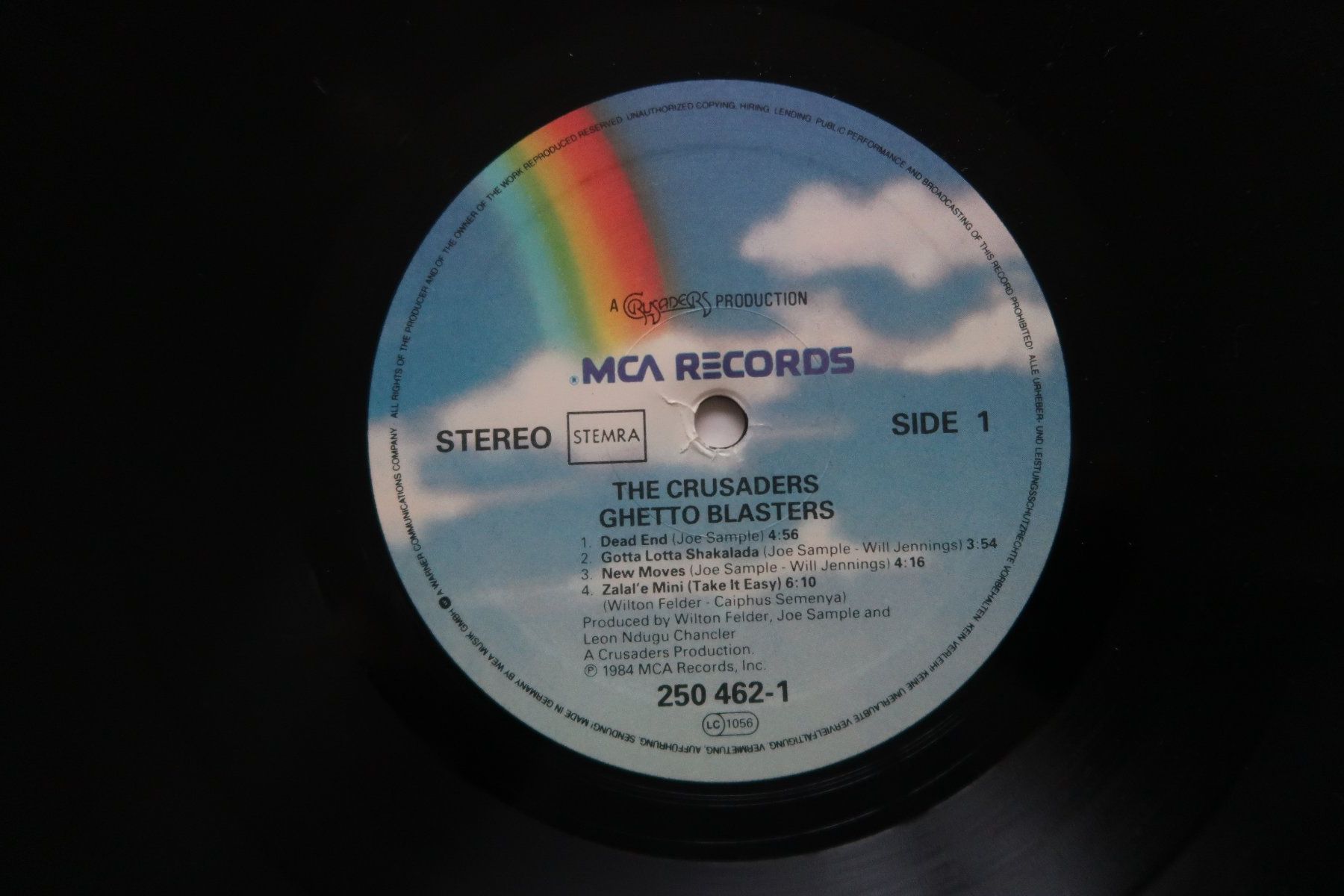 Dischi in vinile: CRUSADERS - GHETTO BLASTER - VINYL LP – Usato da Basel venduto da Patiscat 2
