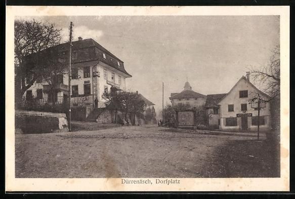 Cartoline postali: AK Dürrenäsch, Dorfplatz, 1928 – Usato da Berlin venduto da bartko-reher