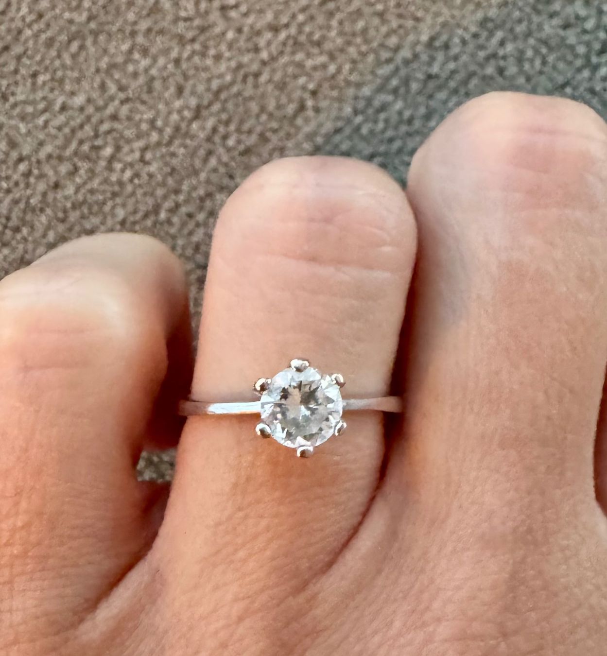 Anelli: Wunderschöner Ring aus Silber, Grösse 50 – Usato da Männedorf venduto da Positive81