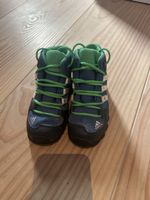  Adidas Terrex Kinderschuhe blau und grün Grösse 25