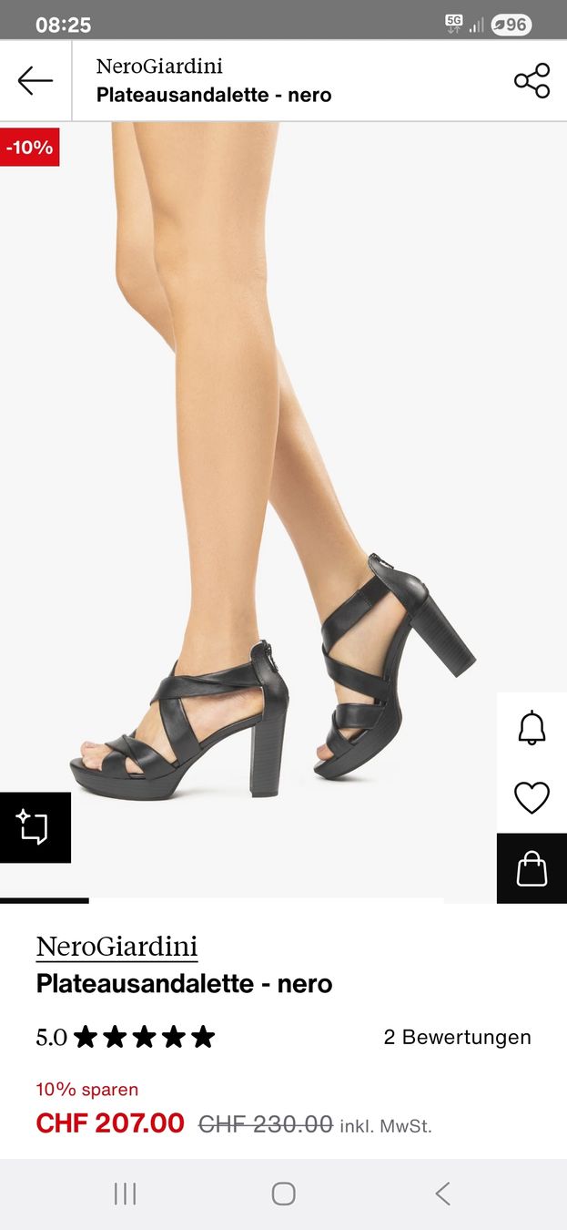 Scarpe da donna: Nero Giardini High Heel NEU Gr. 41 – Nuovo (secondo la descrizione) da Arbon venduto da NinaD1987 3