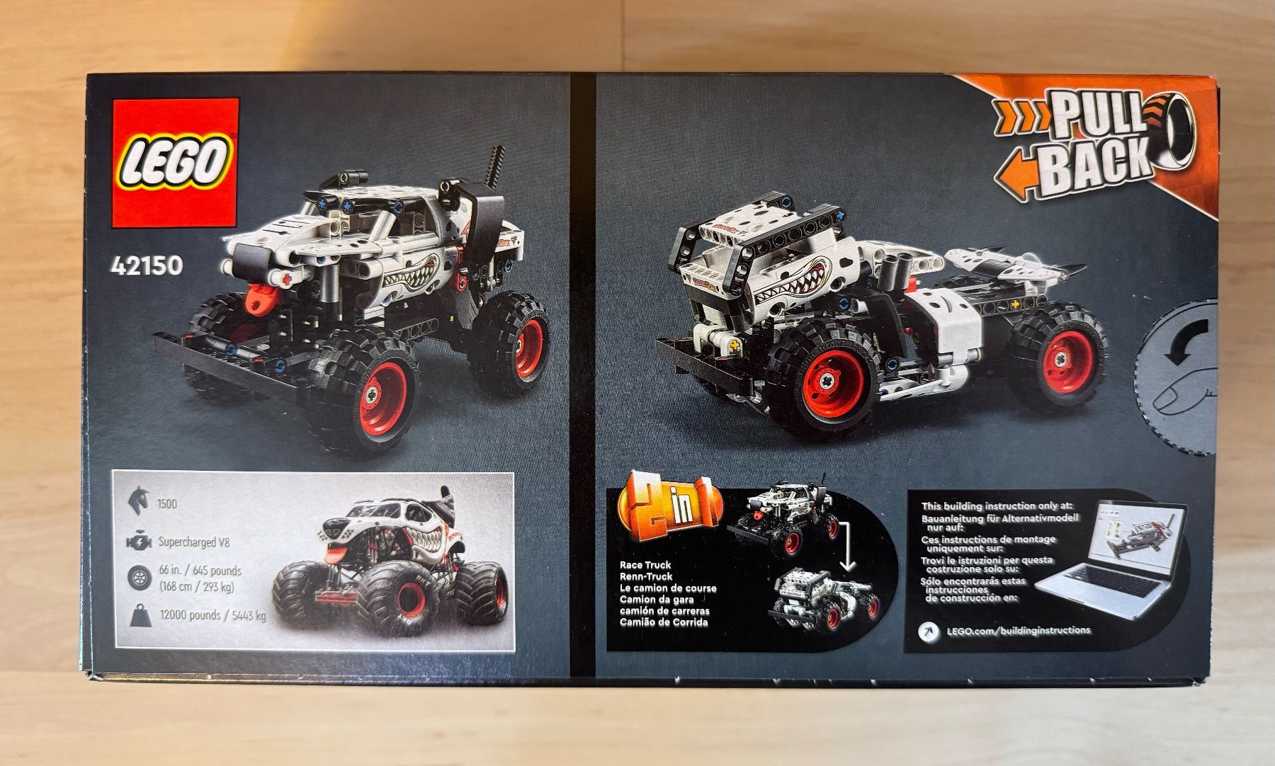 Lego Giocattoli: LEGO Technic 42150 Monster Jam Monster Mutt Dalmatian! – Nuovo e nell'imballaggio originale da Widnau venduto da Loretman 1