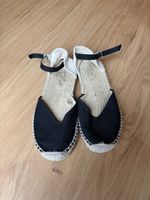 Mädchenschuhe Espadrilles, schwarz, Grösse 36 