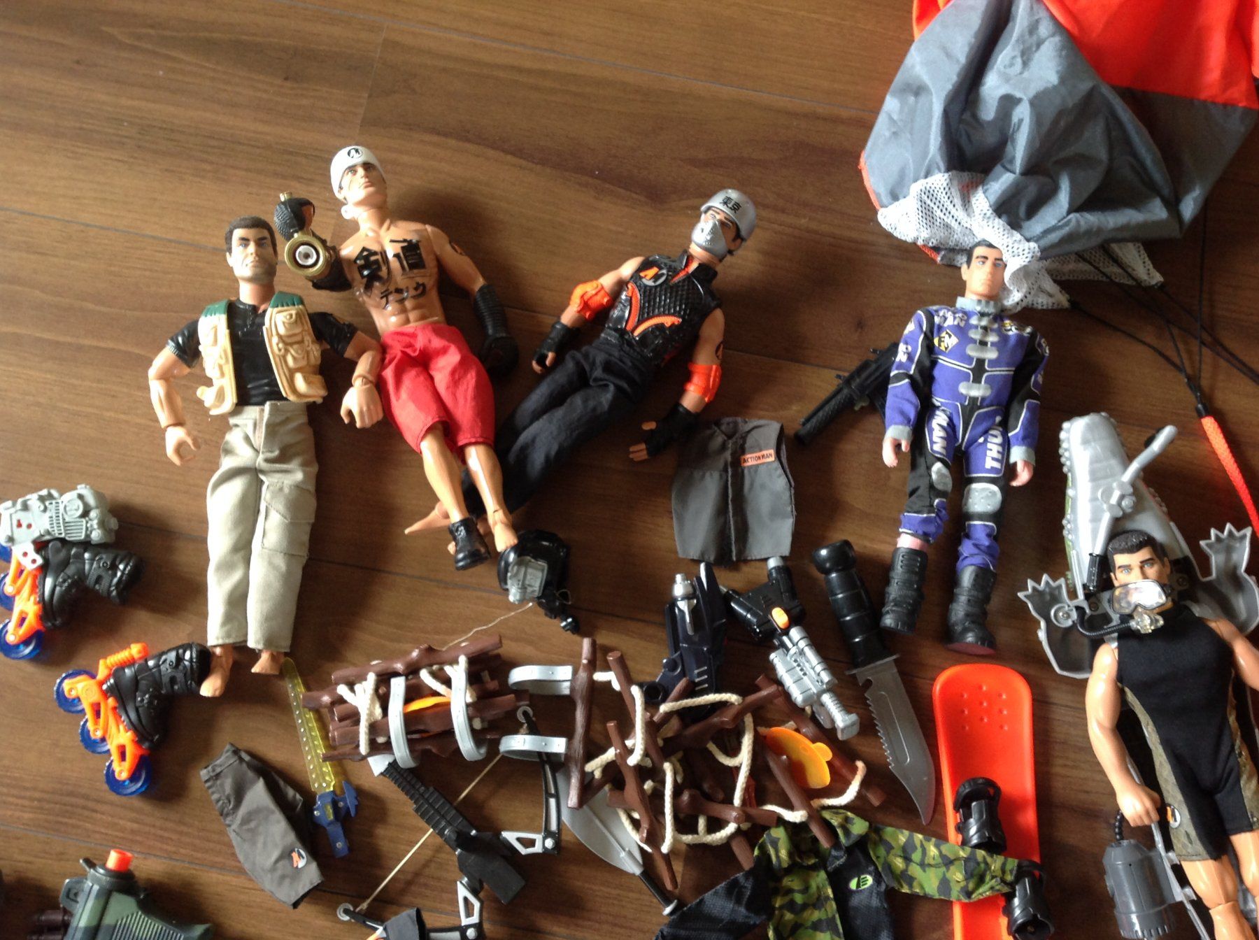 Giocattoli: lot action man - fin année 90, début 2000 – Usato da Vuiteboeuf venduto da broticaire 2