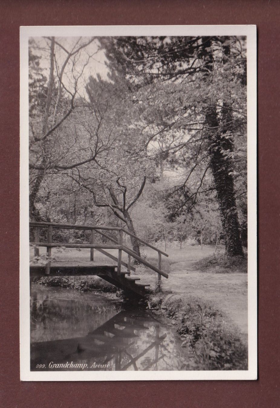 Cartoline postali: GRANDCHAMP - Areuse – Usato da Pully venduto da nicecards-shop