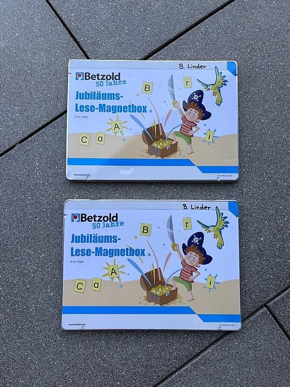 Giochi: Lese-Magnetbox (2 Set) – Usato da Schönenbuch venduto da Herbie6446
