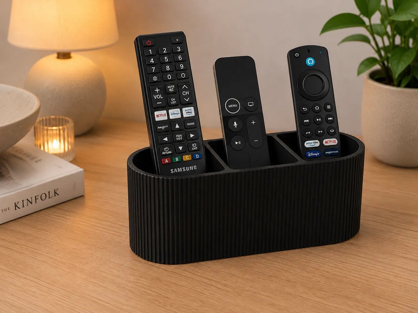 Altro in Decorazioni & Accessori: Rangement Télécommandes Design Moderne Imprimé en 3D – Nuovo (secondo la descrizione) da Gland venduto da Swiss3Design 2