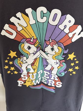 Longshirt H&M XS Unicorn Rainbow Pride