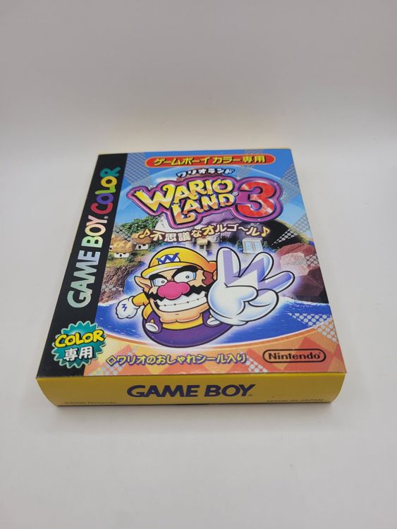 GameBoy Color WARIO LAND 3 GBC avec BOITE et manuel 2