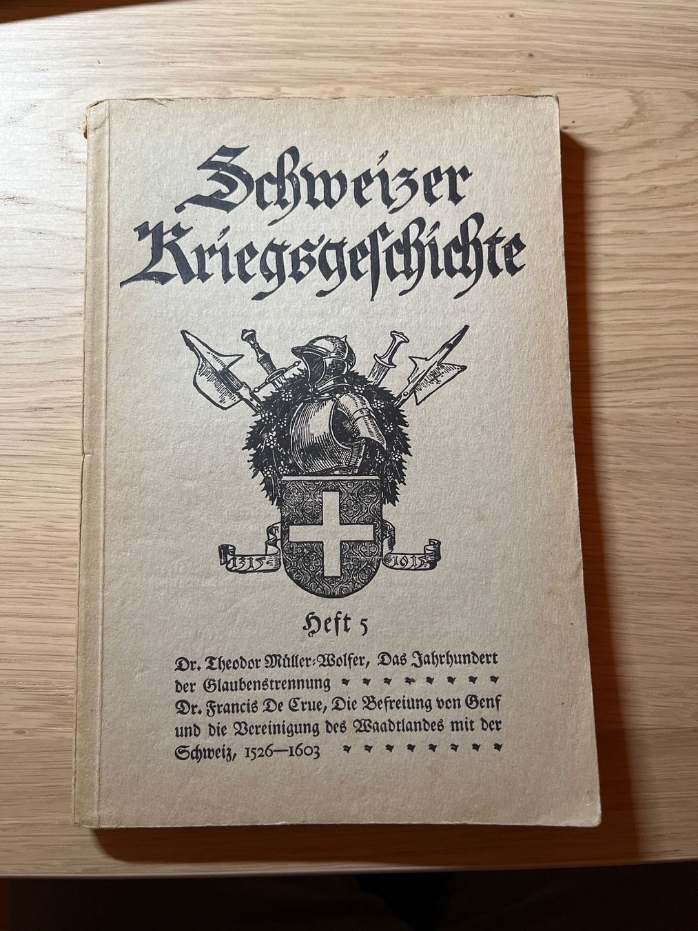 Libri: Schweizer Kriegsgeschichte Heft 5 Eidgenossen Armee – Usato da Maienfeld venduto da DivicoHelveticus