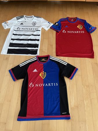 FC Basel Matchshirts, Original Trikots, Grösse M!