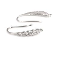 Ohrhaken Micro Pavé Cubic Zirconia (2 Stück) neu