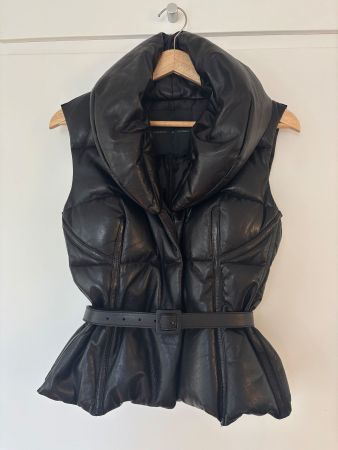 ERMANNO SCERVINO equisit fem. Leder / Daumenengilet IT40 36