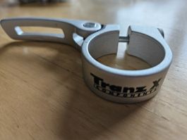 TranzX Sattelklemme Schnellspanner, neuwertig, Top Zustand!