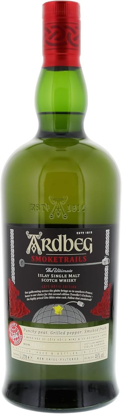 Ardbeg Bevande alcoliche: Ardbeg Smoketrails  Côte rotie – Nuovo (secondo la descrizione) da Le Locle venduto da drinkshop