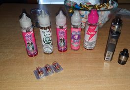 Kit cigarette électronique vape avec liquides
