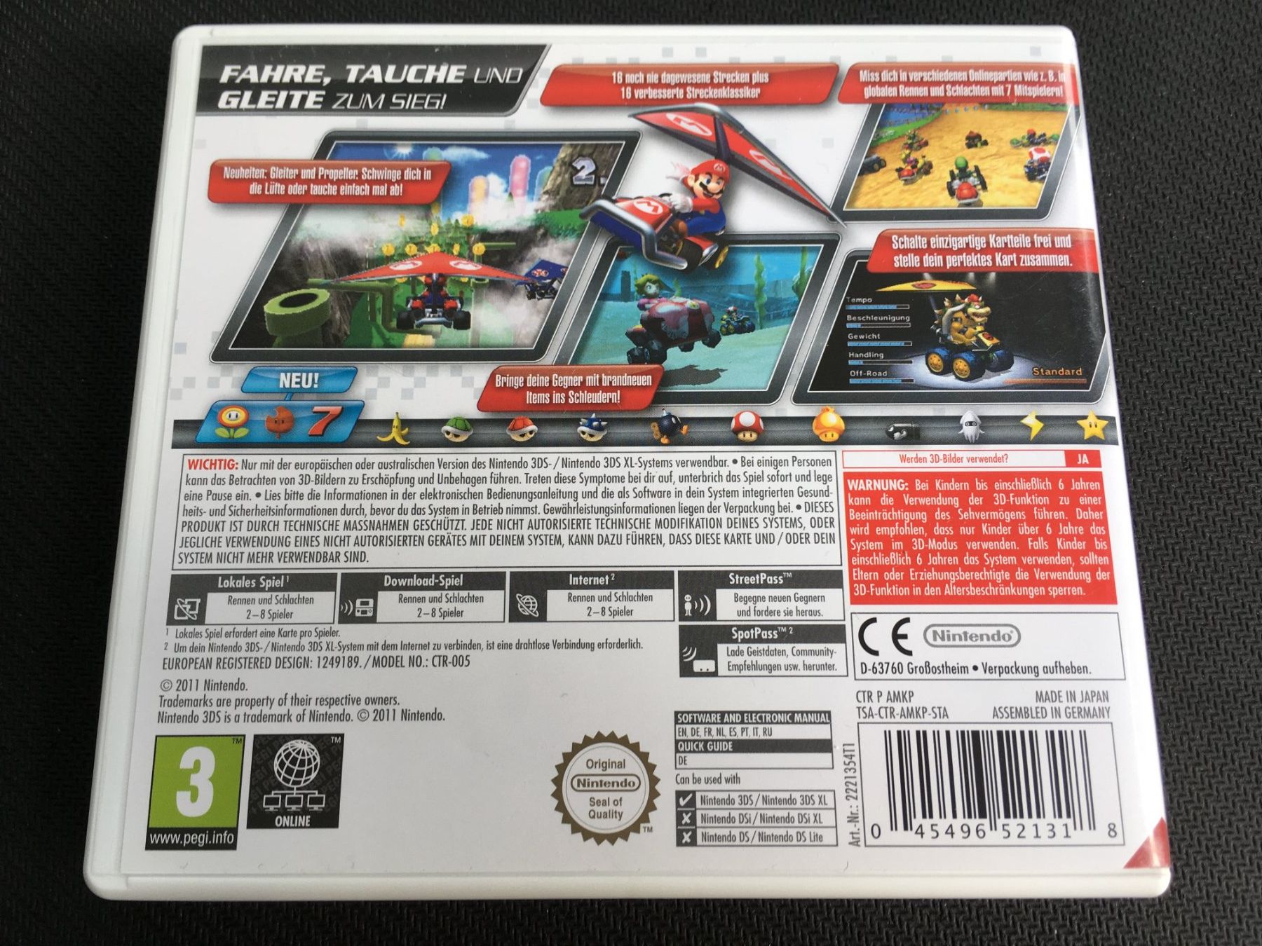 Nintendo Giochi: Mario Kart 7 - Nintendo 3ds – Usato da St.Gallen venduto da sjosjo 1