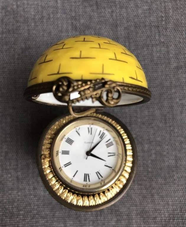 Fabergé Orologi: Fabergé - Ei mit Uhr – Nuovo e nell'imballaggio originale da Zürich venduto da Nazerali8002 1