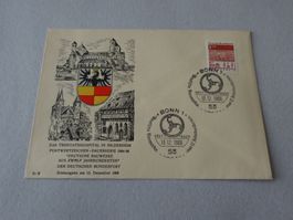 Ersttagsbrief Trinitatishospital Hildesheim 13.12.1966 Bonn
