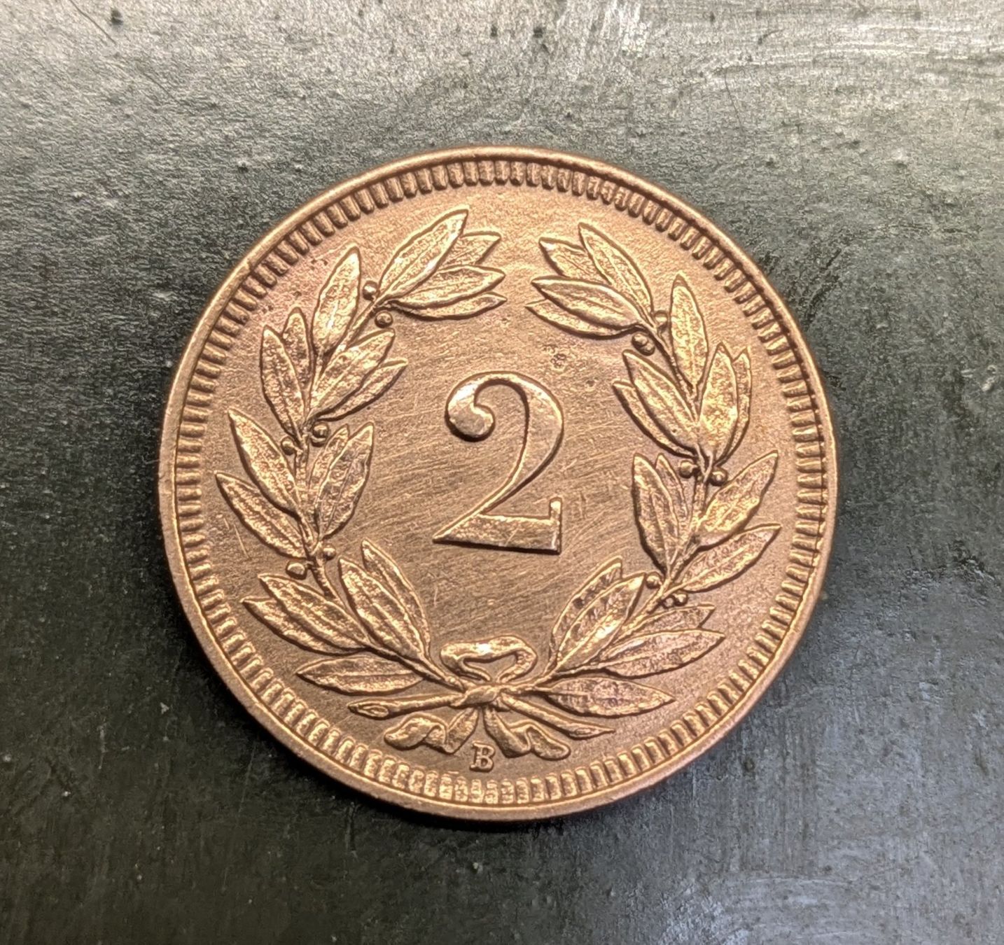 Tutti le monete: 2 Rappen 1915 ss – Usato da Zetzwil venduto da Spitz70 1