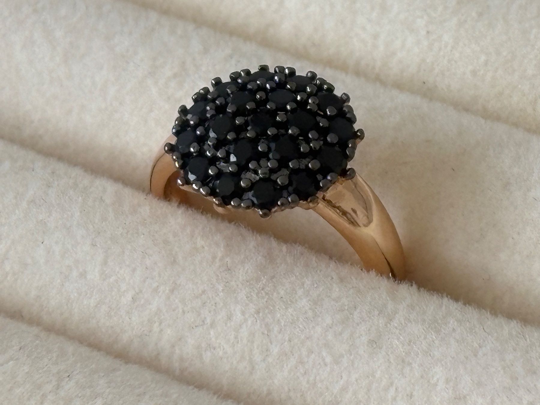 Anelli: Luxus Elegante Gr.18:8 Ring Rosefarben schwarz – Nuovo (secondo la descrizione) da Biel-Bienne venduto da Roserosse13 2