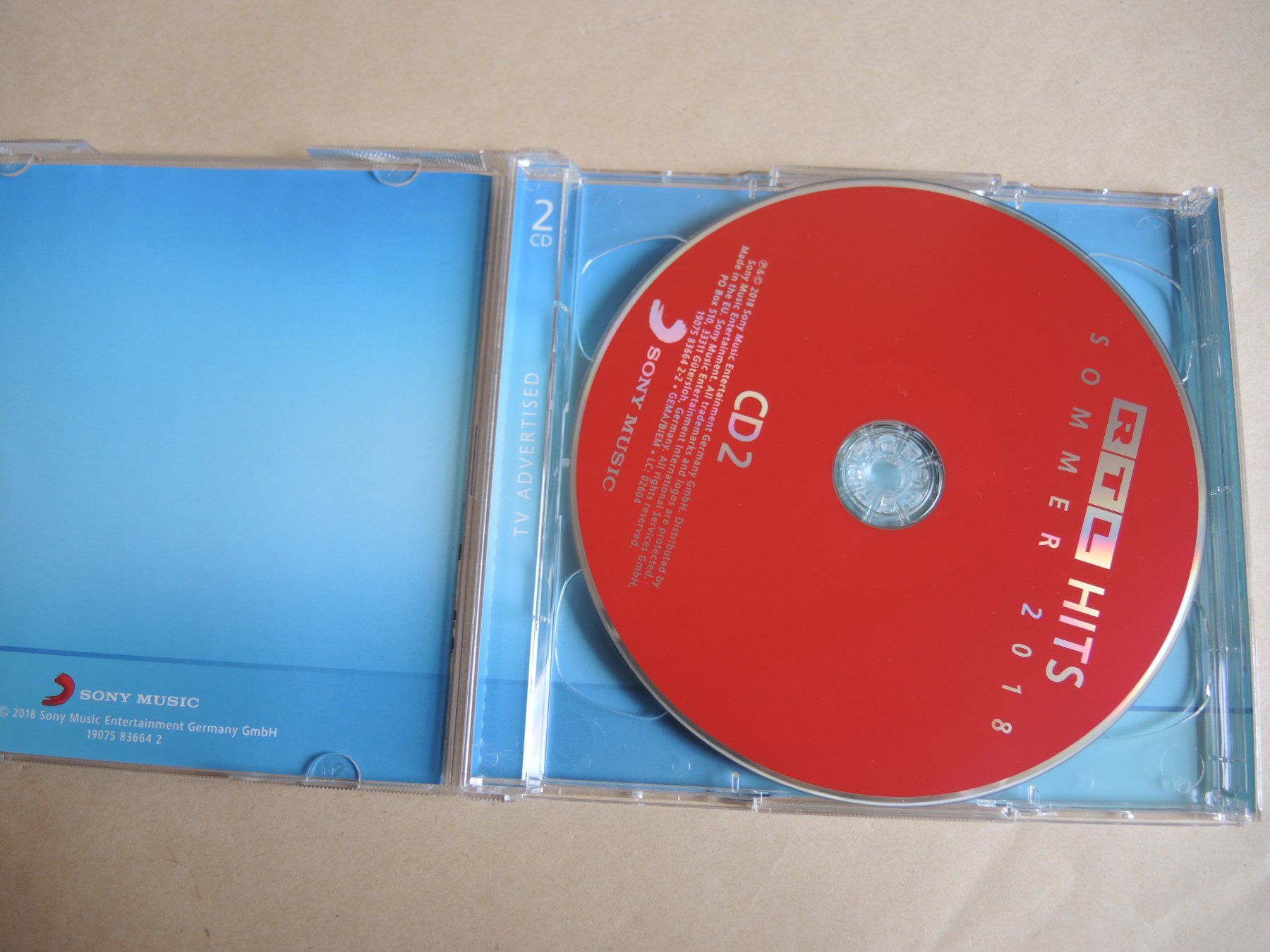 CD: RTL Sommerhits 2018 - Doppel CD – Usato da Rorschach venduto da maeck8 1