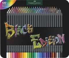 ​Faber-Castell Black Edition Buntstifte 100er Set NEU OVP