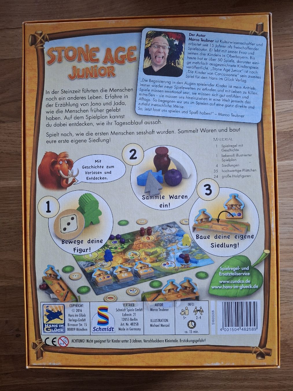 Giochi: Brettspiel Stone Age Junior – Usato da Zürich venduto da Vordermannd86 1