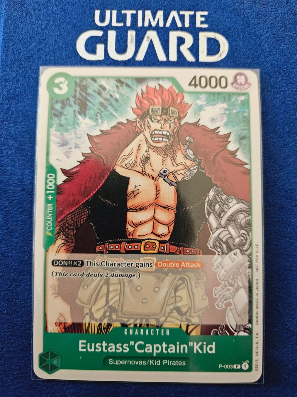 Bandai Carte collezionabili: One Piece TCG - Eustass ''Captain'' Kid PROMO – Nuovo (secondo la descrizione) da Lyss venduto da DeaDiLuna