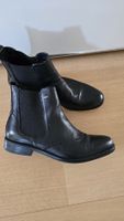 Leder Stiefeletten Gr. 40