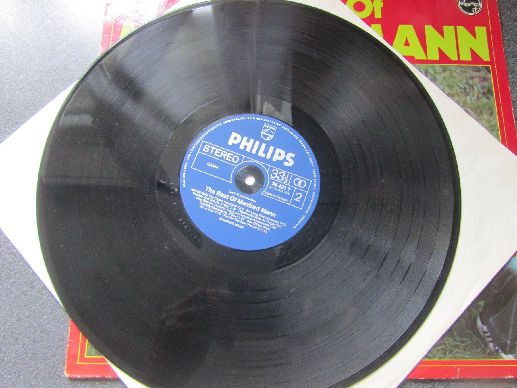 Schallplatten: the Best of MANFRED MANN – Gebraucht aus Seengen von mikelele 2