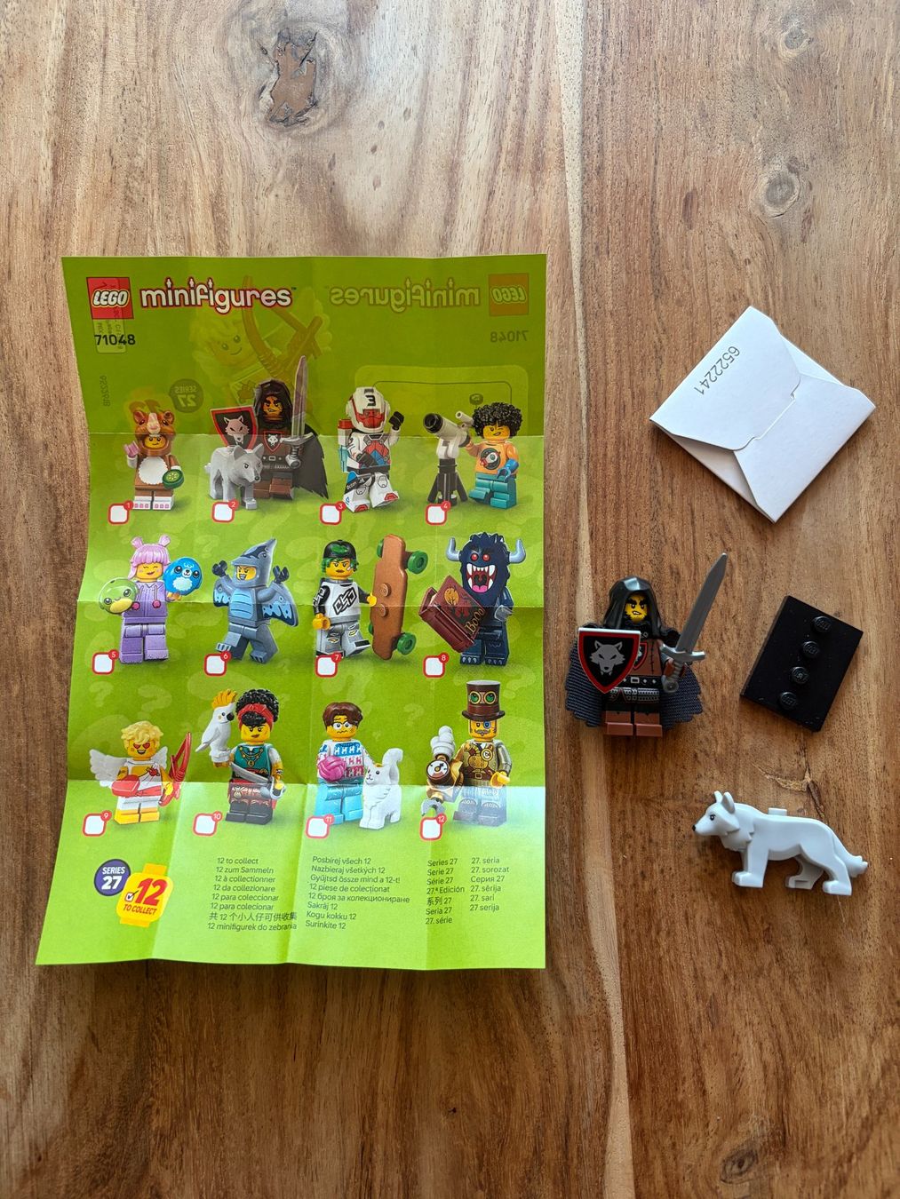Lego Statuette: LEGO Minifigur Serie 27 "Wolfpack Beastmaster" – Nuovo (secondo la descrizione) da Zürich venduto da Faeburey