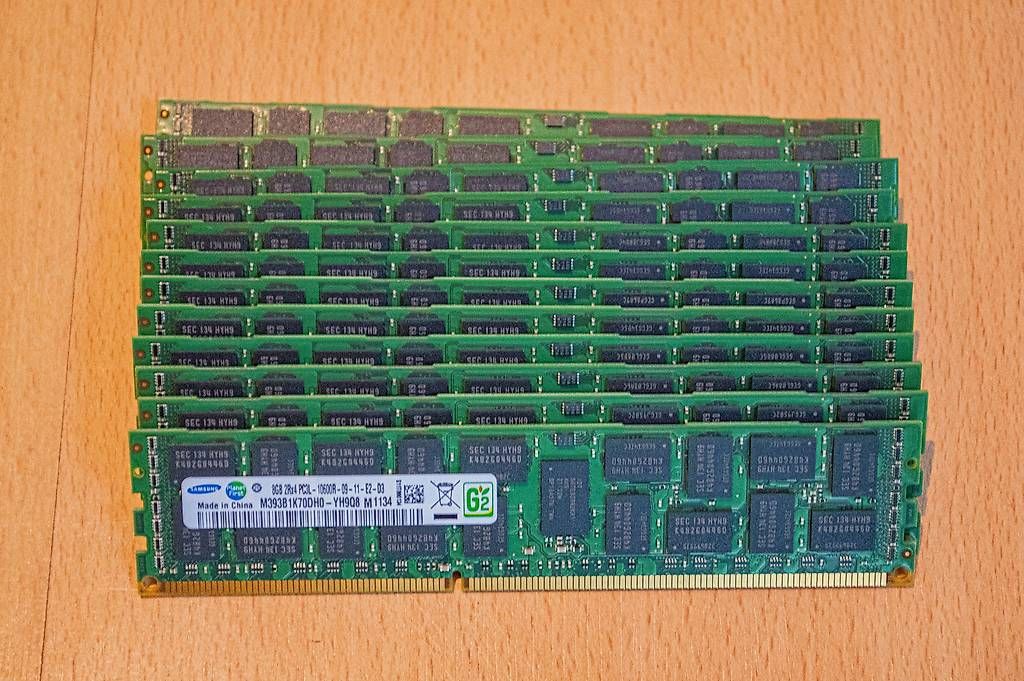 Samsung Memory / RAM: RAM DDR3 ECC 8GB - Prix pour le lot entier – Gebraucht aus Tatroz von schnibee