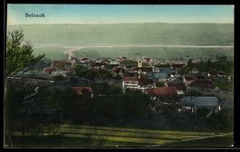 AK Selzach, Ortsansicht mit Kirche