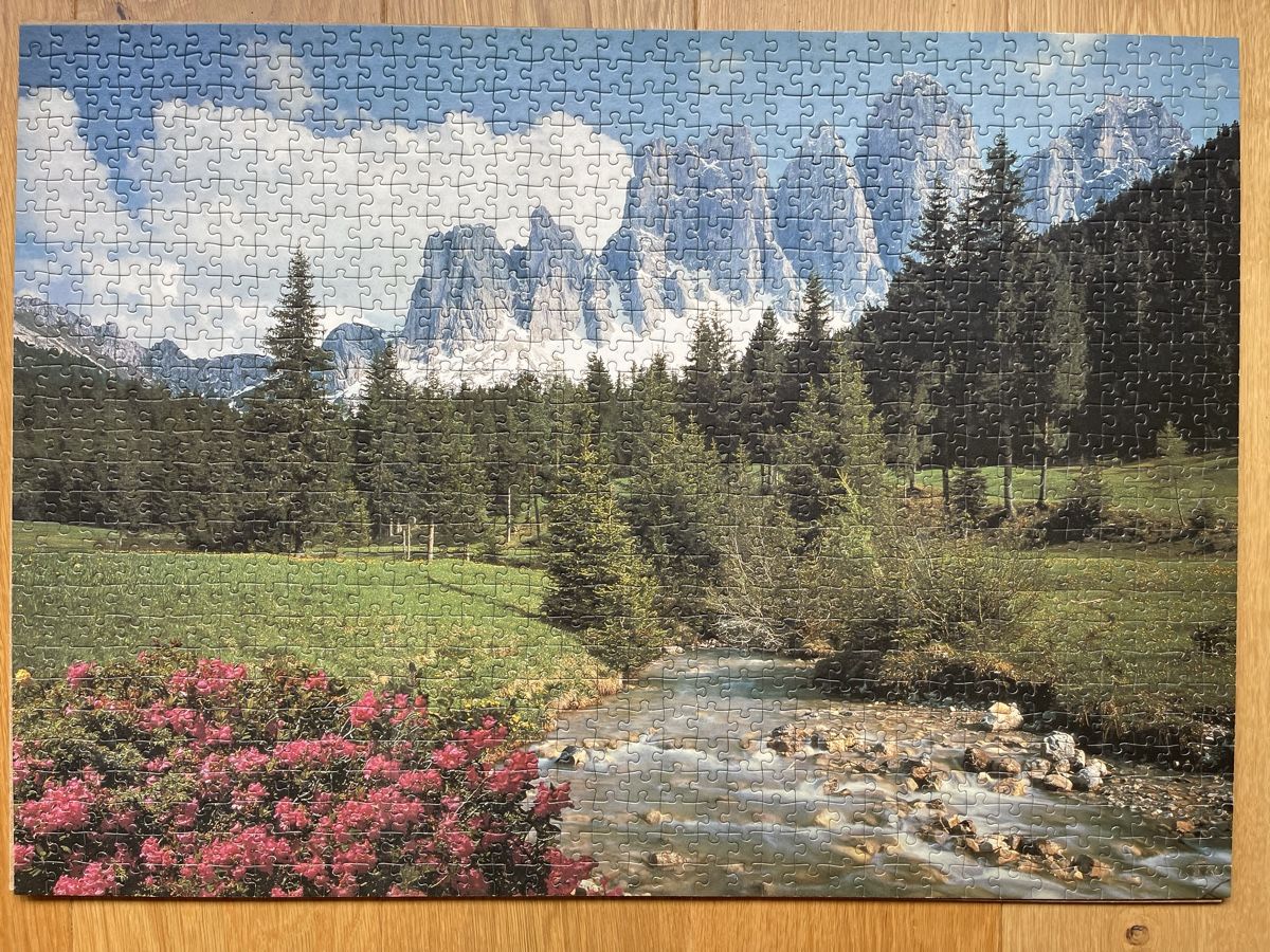 Ravensburger Puzzles: Ravensburger Puzzle 1000 Teile Dolomiten – Gebraucht aus Glattfelden von Schmoni18 2