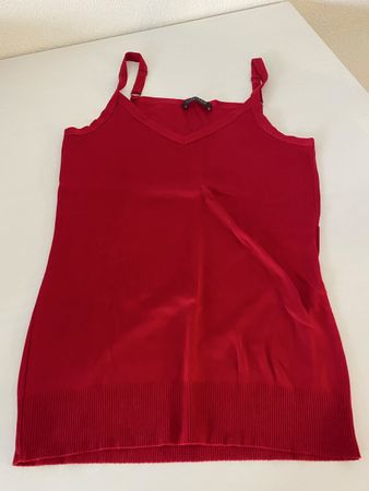 Top Spaghettiträger rot Strenesse 36/38