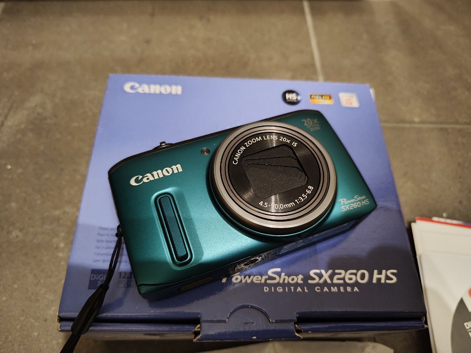 Canon Kamera: Canon PowerShot SX260 HS grün – Gebraucht aus Zeglingen von Vanillacoke 1