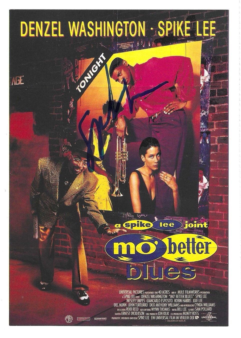 Autogramme: SPIKE LEE original Autogramm auf Posterkarte – Gebraucht aus Guntershausen von sign4me