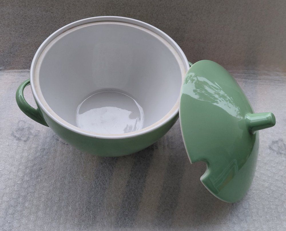 Rössler Ciotole: Rössler Grüne  Suppenterrine  2,1 Liter -V05 – Usato da Morges venduto da vimajes12 2