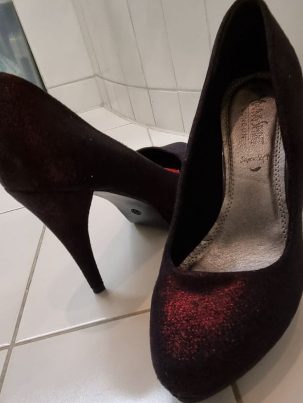Damenschuhe: Schuhe, Pumps mit doppelplatteau Gr. 39 neu, – Neu und originalverpackt aus geroldswil von Gumball1 3