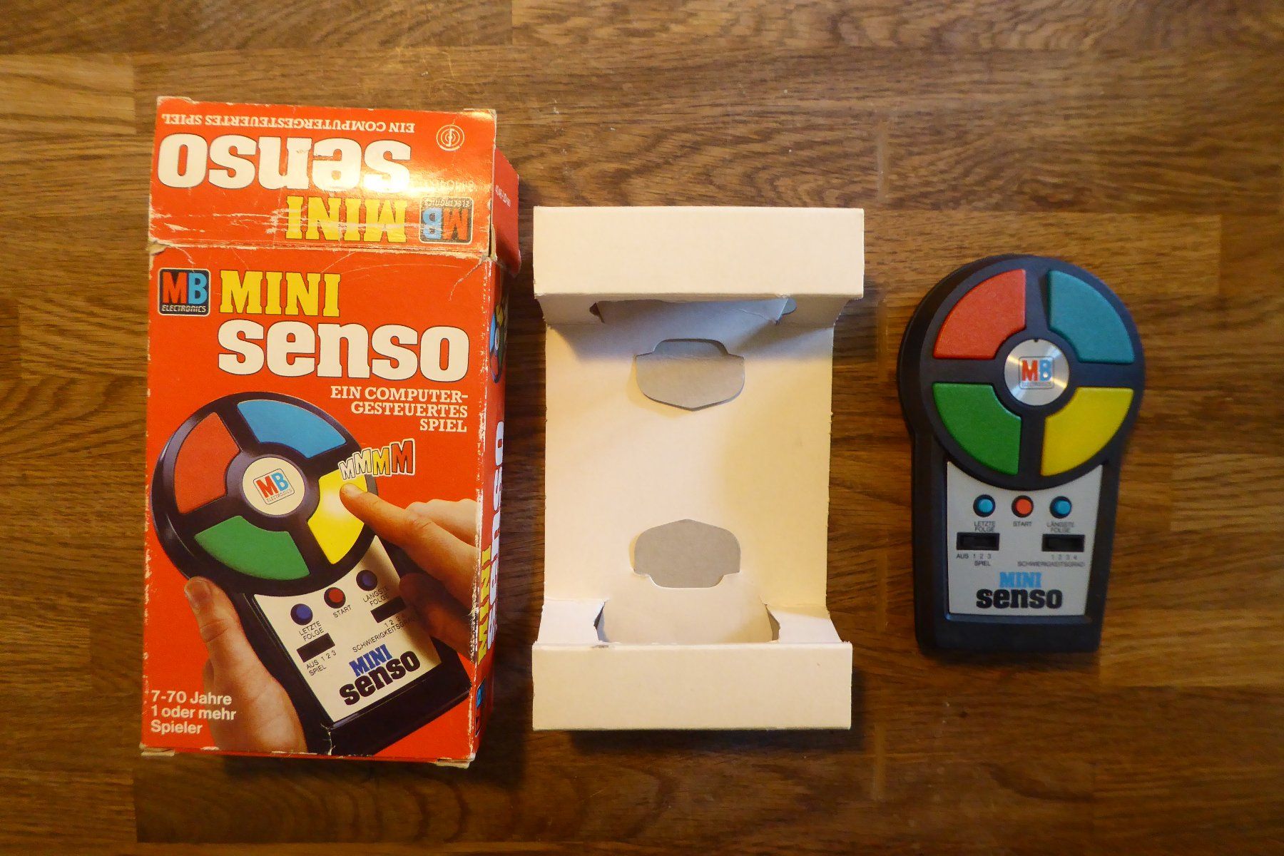 Giochi: MB Vintage Mini Senso in OVP – Usato da Allschwil venduto da Summelsarium 6