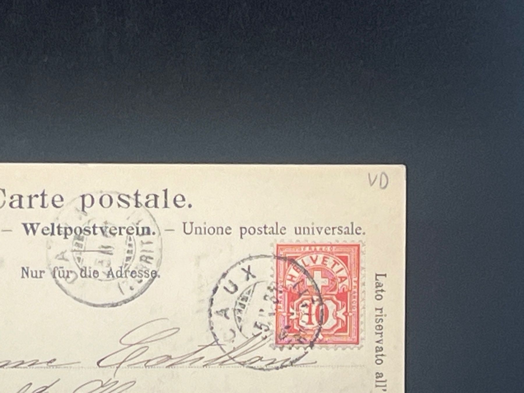 Cartoline postali: Sommet des Rochers de Naye – Usato da Widnau venduto da Brusi9 1