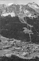 Klosters GR // ca. 1960 Gesamtansicht Seilbahn Gotschnagrat