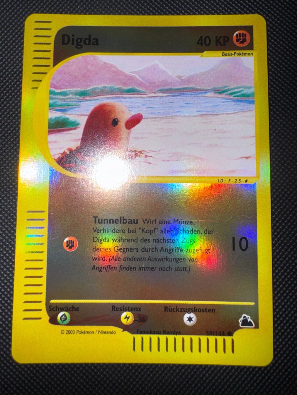 Pokémon Carte collezionabili: Pokemon Digda Reverse Holo 50/144 - Skyridge - DE – Usato da Erstfeld venduto da PokeSandero 1