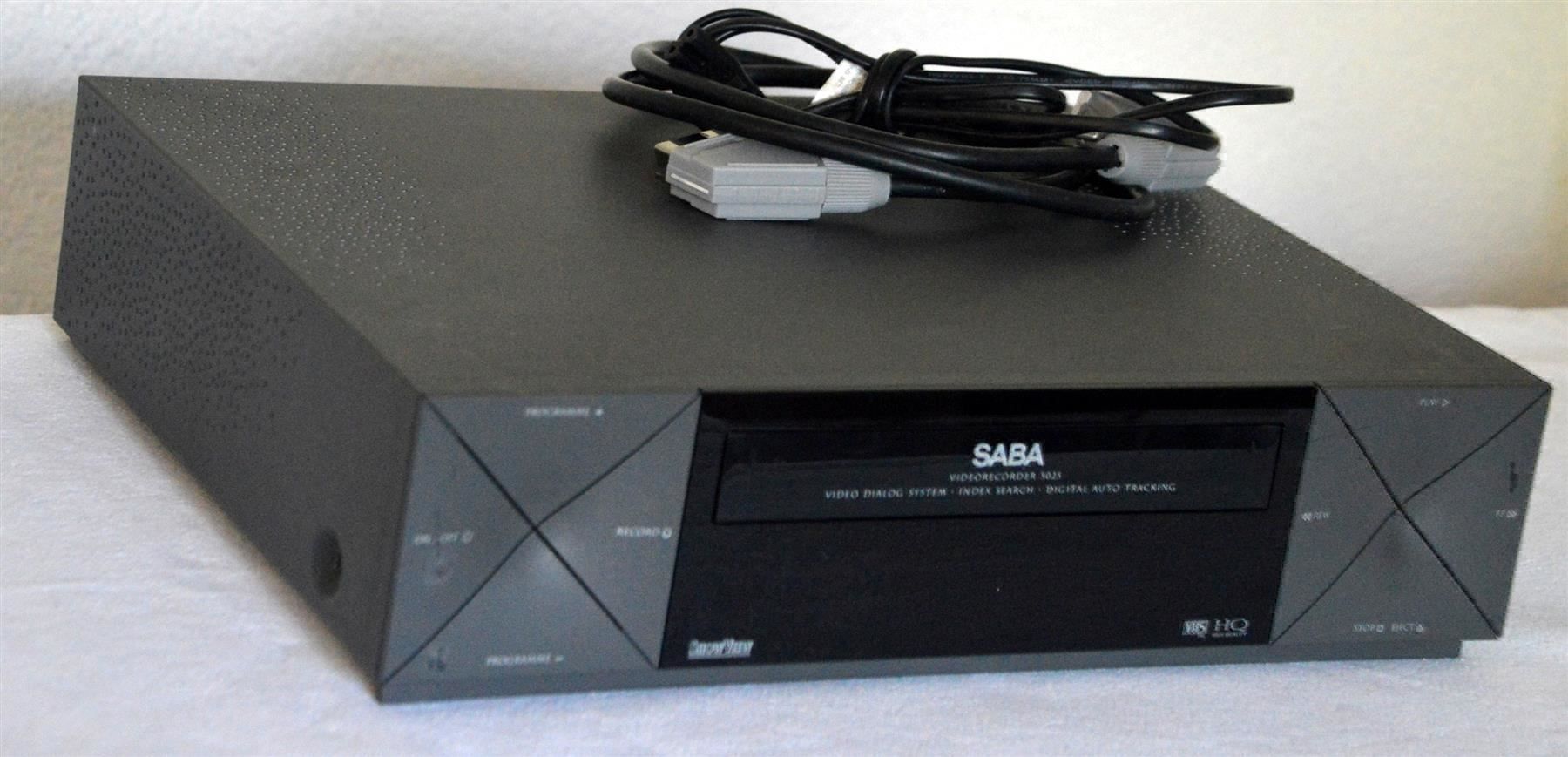 Registratori: Videorecorder VHS  Saba VR5025 magnétoscope – Usato da Collonges venduto da arashee 3