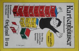 Original Li-ra Kartenhäuser - Kreatives Geduldsspiel