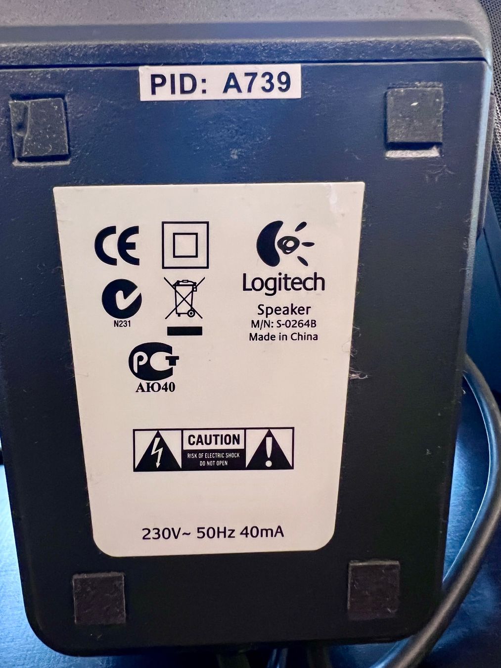 Logitech Lautsprecher: Logitech Lautsprecher Paar mit Kabeln – Gebraucht aus Zürich von wme_n5yf 7