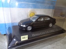 Salvat 1:43 Classic Car Honda Civic LX 1993