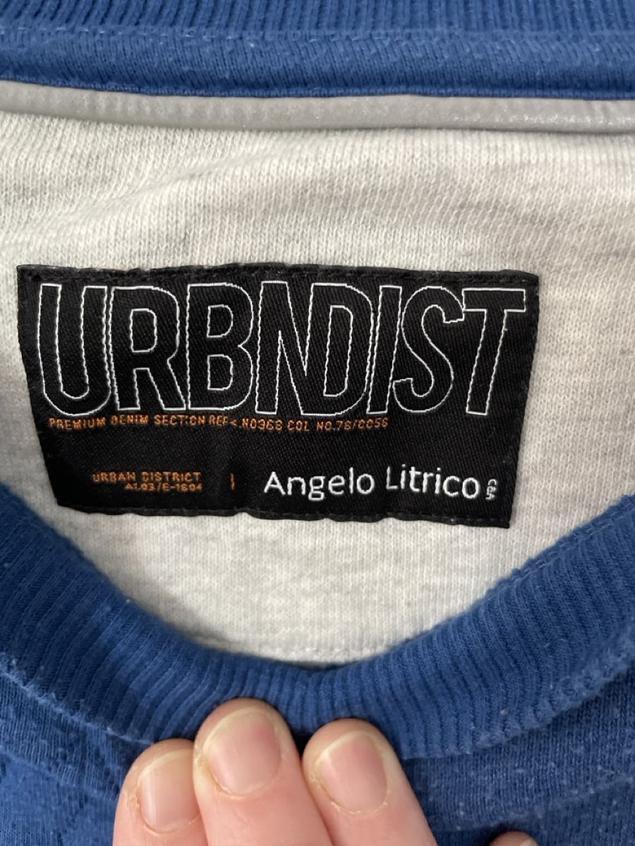 C&A Maglioni & Felpe: Herren Pullover blau grau gemustert gebraucht – Usato da Neuenkirch venduto da balani 2