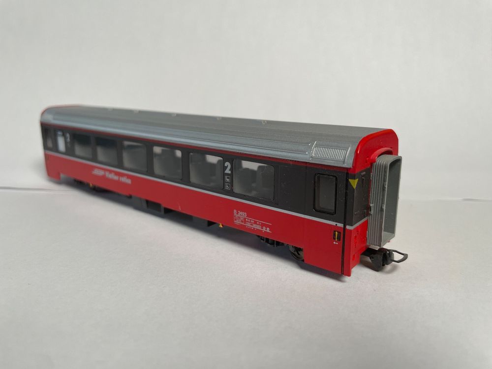 Bernina Express Personenwagen, RhB B 2493, D+R (Gebraucht) in Trimbach ...